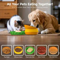 Hamburger appearance pet bowl for cats and dogs