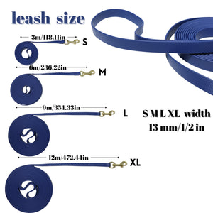 Heavy duty dog training rope with strong zinc alloy hook