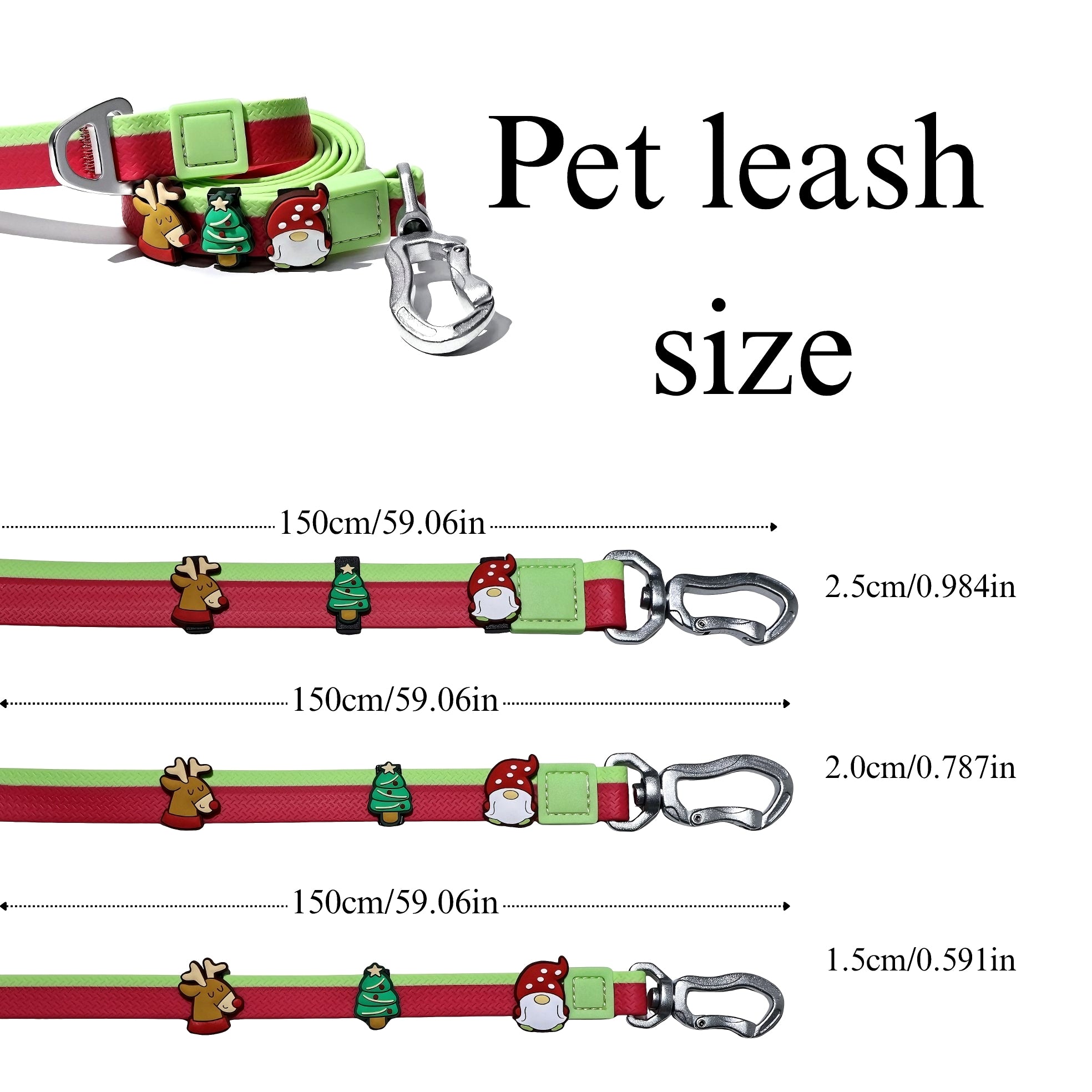 Heavy-duty pet leash for dog training and outdoor activities