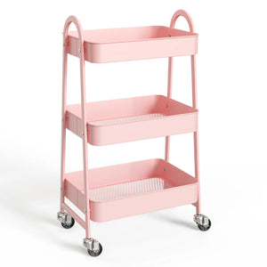 slim rolling cart for small spaces narrow storage solution