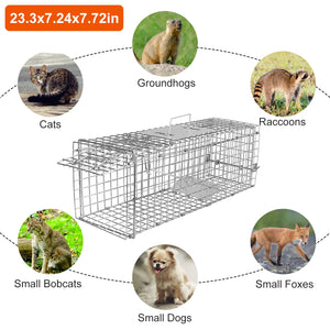 humane trap for safe animal capture without harm