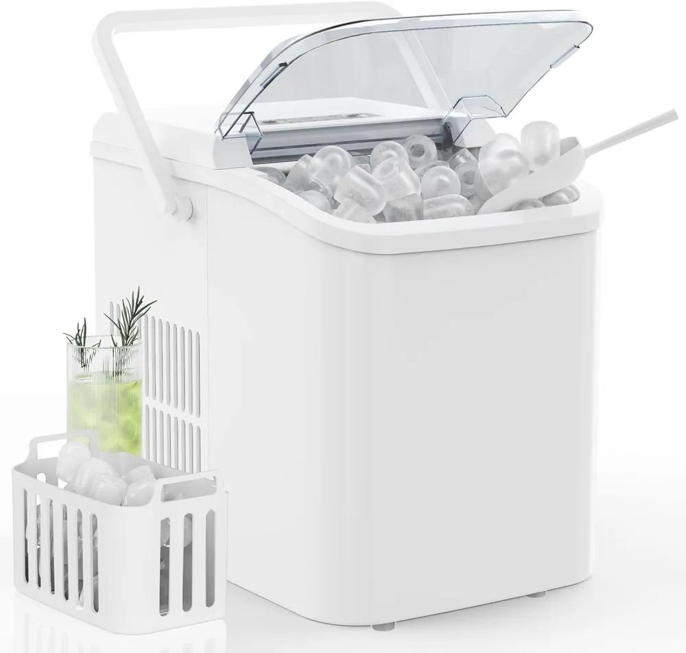 premium countertop ice maker portable ice machine for home kitchen use