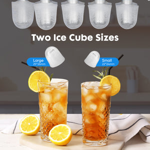 Ice maker portable countertop for RV camping and travel