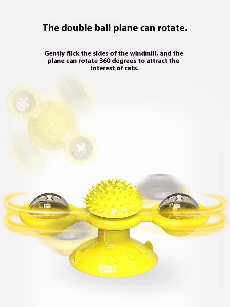 Indoor interactive cat exercise toy set