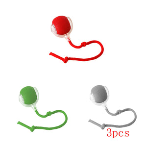 Interactive motion activated cat ball toy