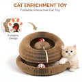 Kitty Curls foldable accordion cat scratcher toy