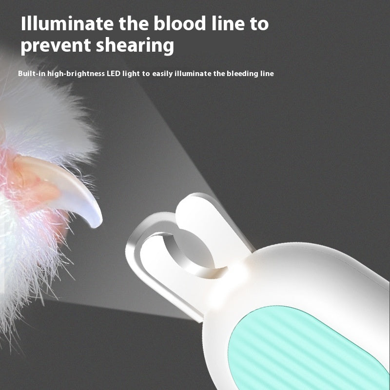 Labor saving pet nail cutter for cats