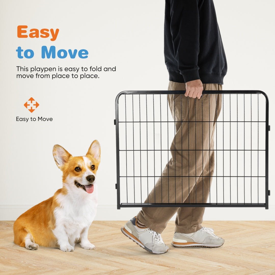 large dog playpen heavy duty strong metal frame