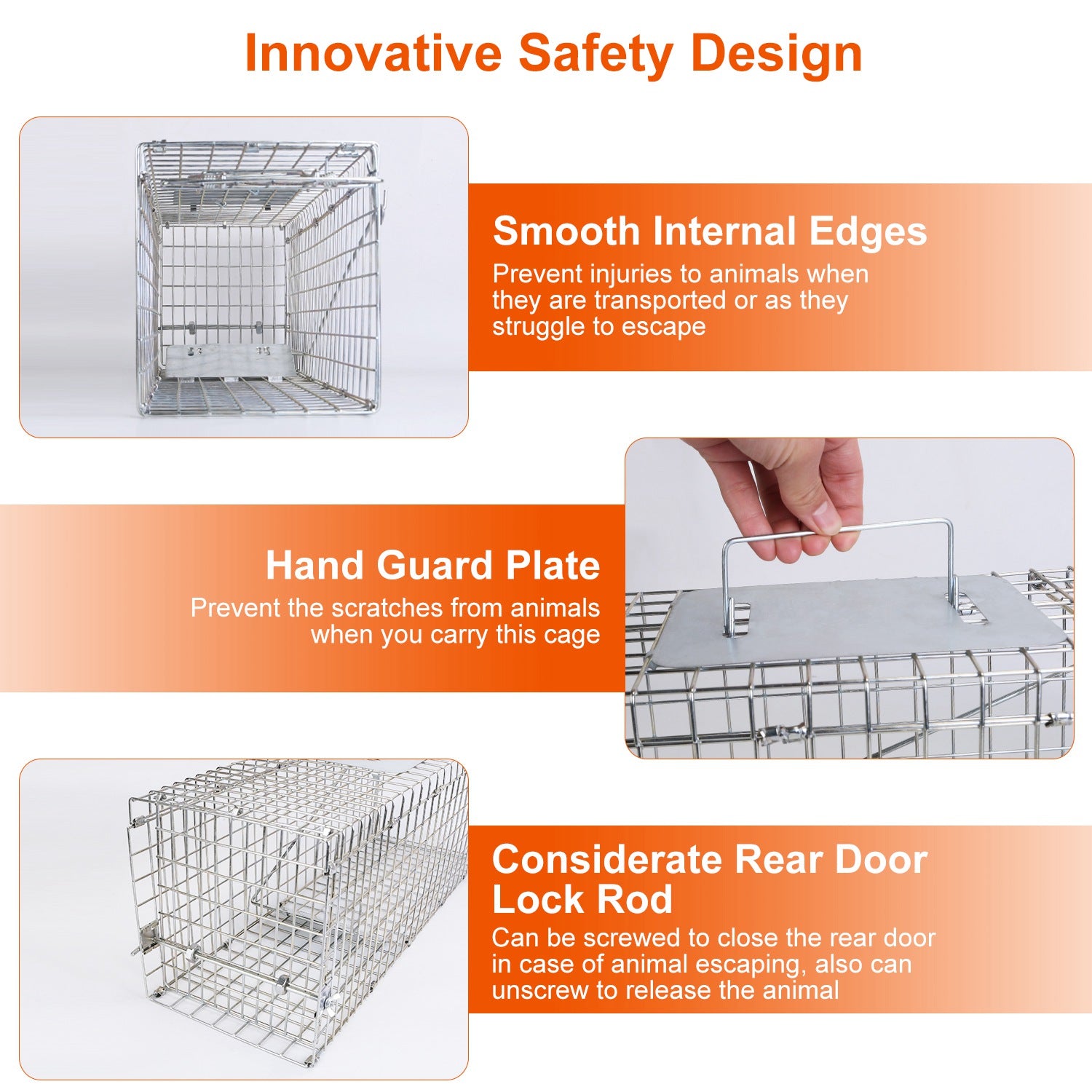 live animal trap cage for pest control use