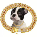 luxury alloy dog chain premium stylish pet chain for dogs