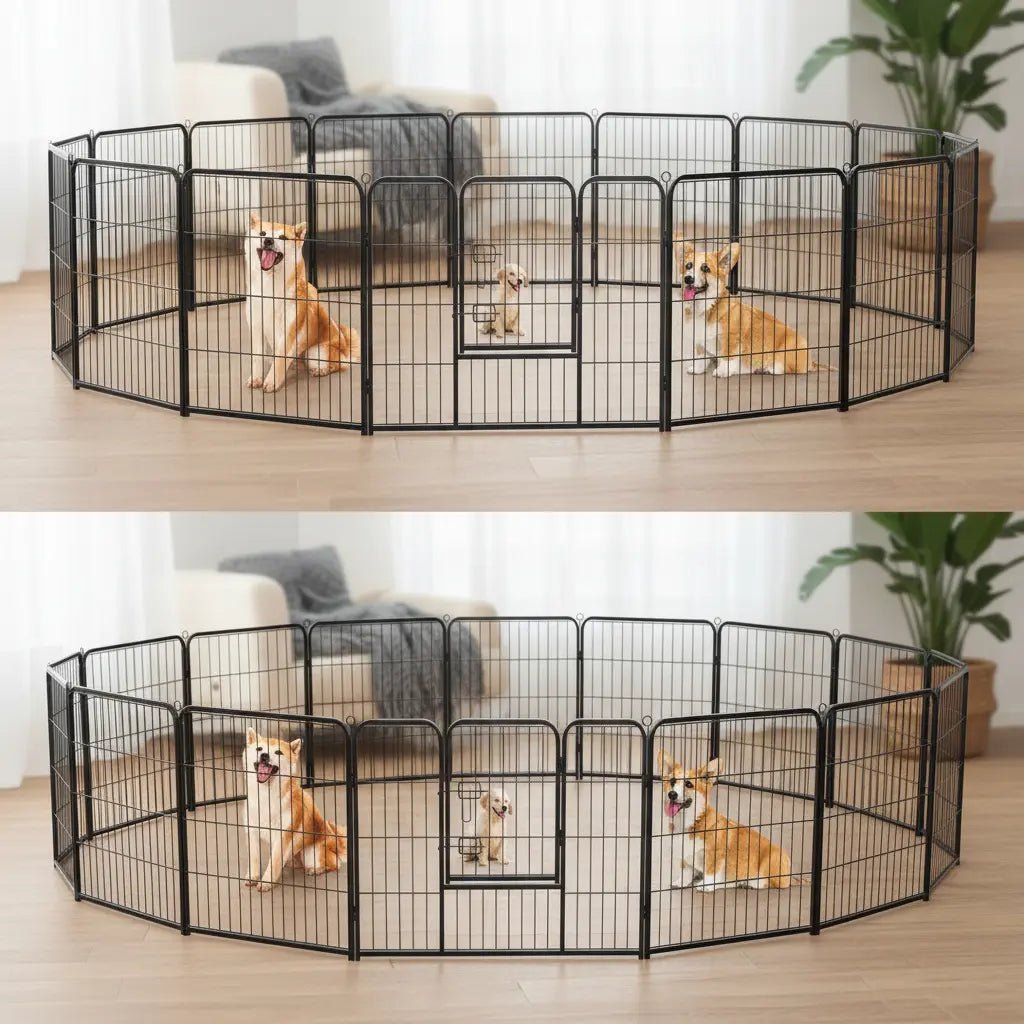 metal dog pen suitable for small and medium dogs