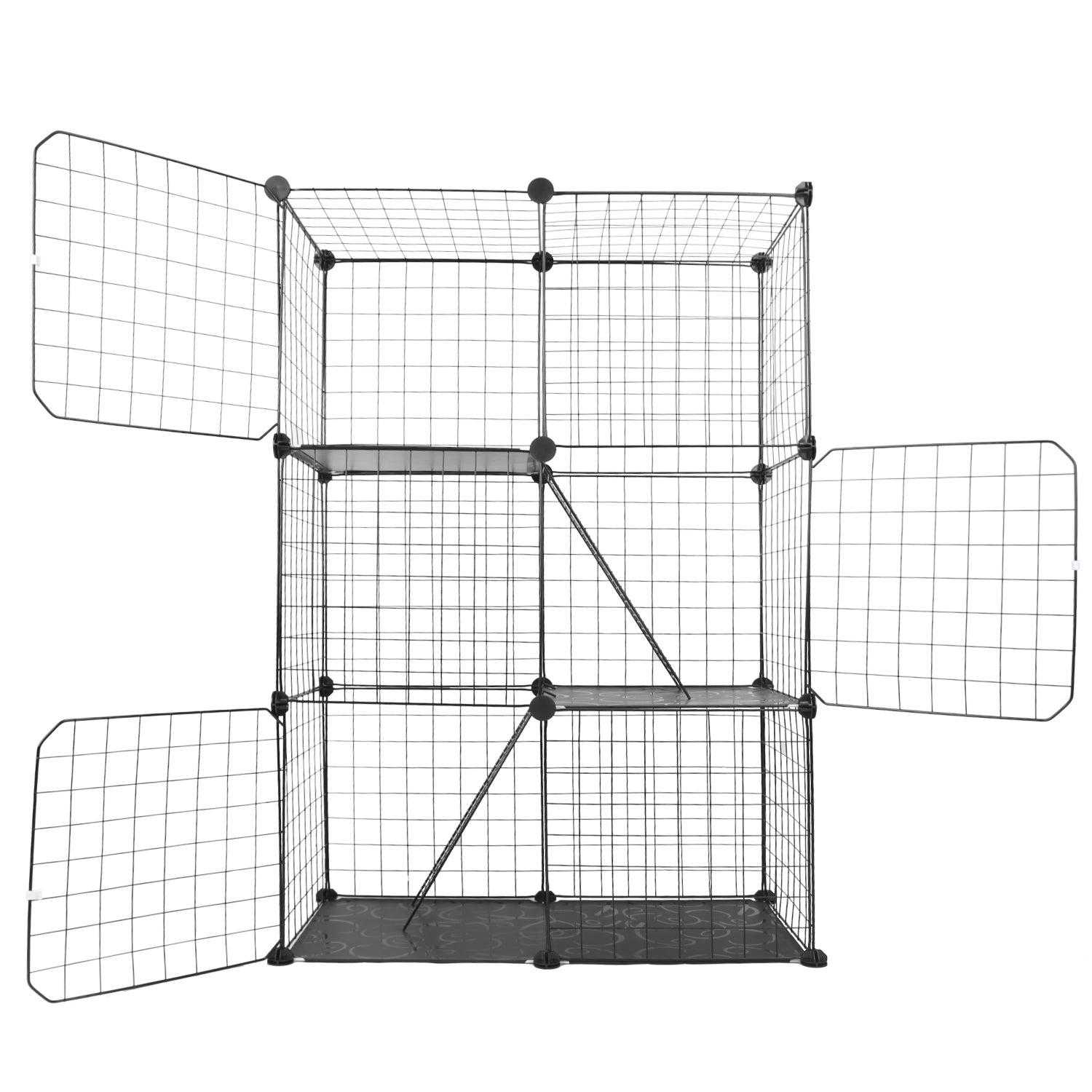 Multi level cat exercise and resting cage