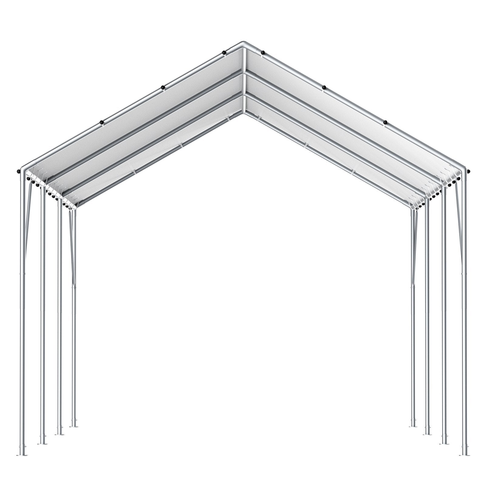 outdoor carport canopy shelter for vehicle protection in driveway