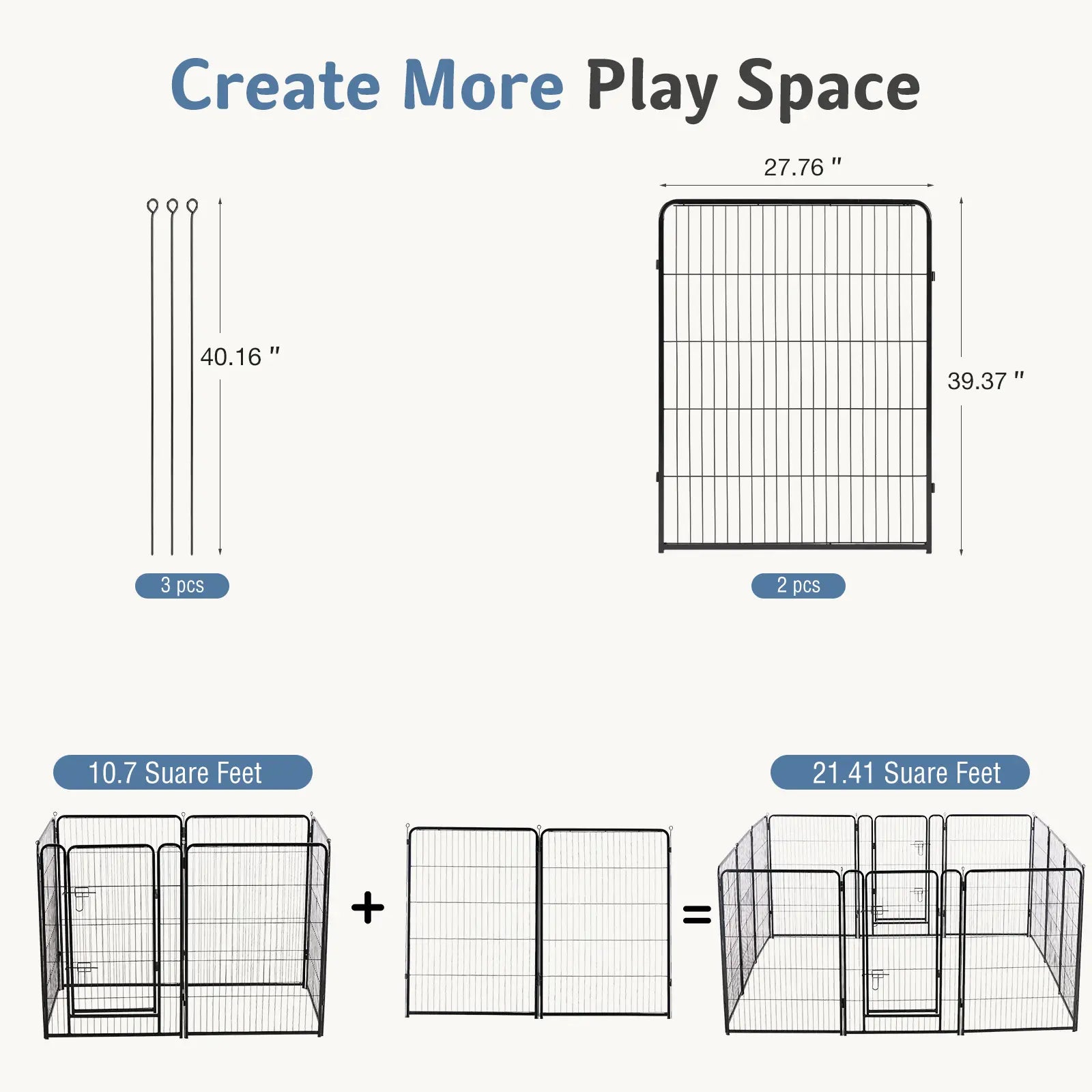 dog fence suitable for small medium large dogs outdoor playpen