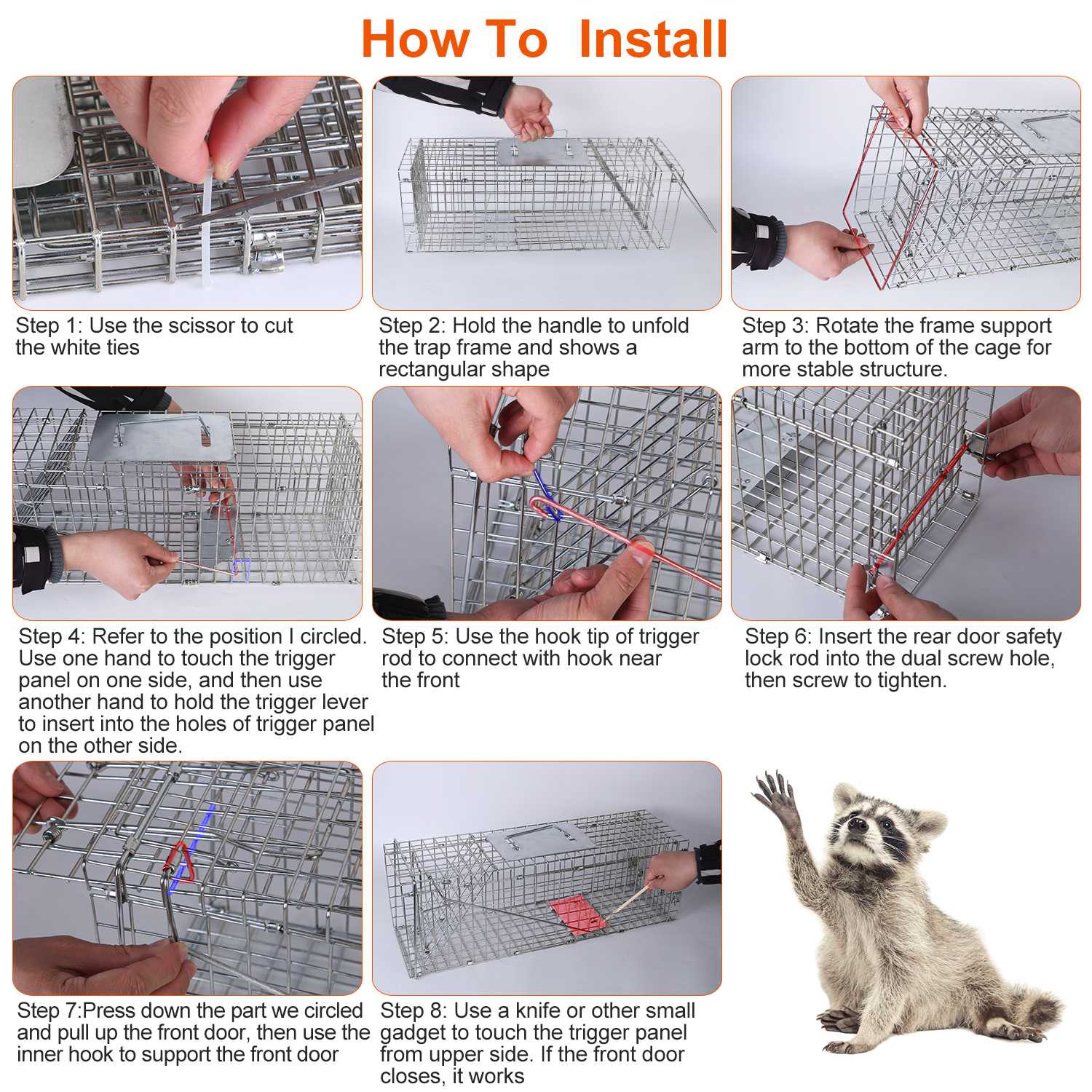 humane pest control trap catch and release system