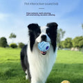 Pet interactive sound ball squeaky toy for dogs and cats