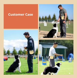 Pet training treat pouch for puppy obedience training
