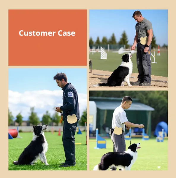 Pet training treat pouch for puppy obedience training
