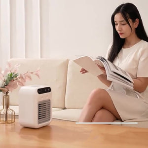 portable USB air conditioner used in car for personal cooling