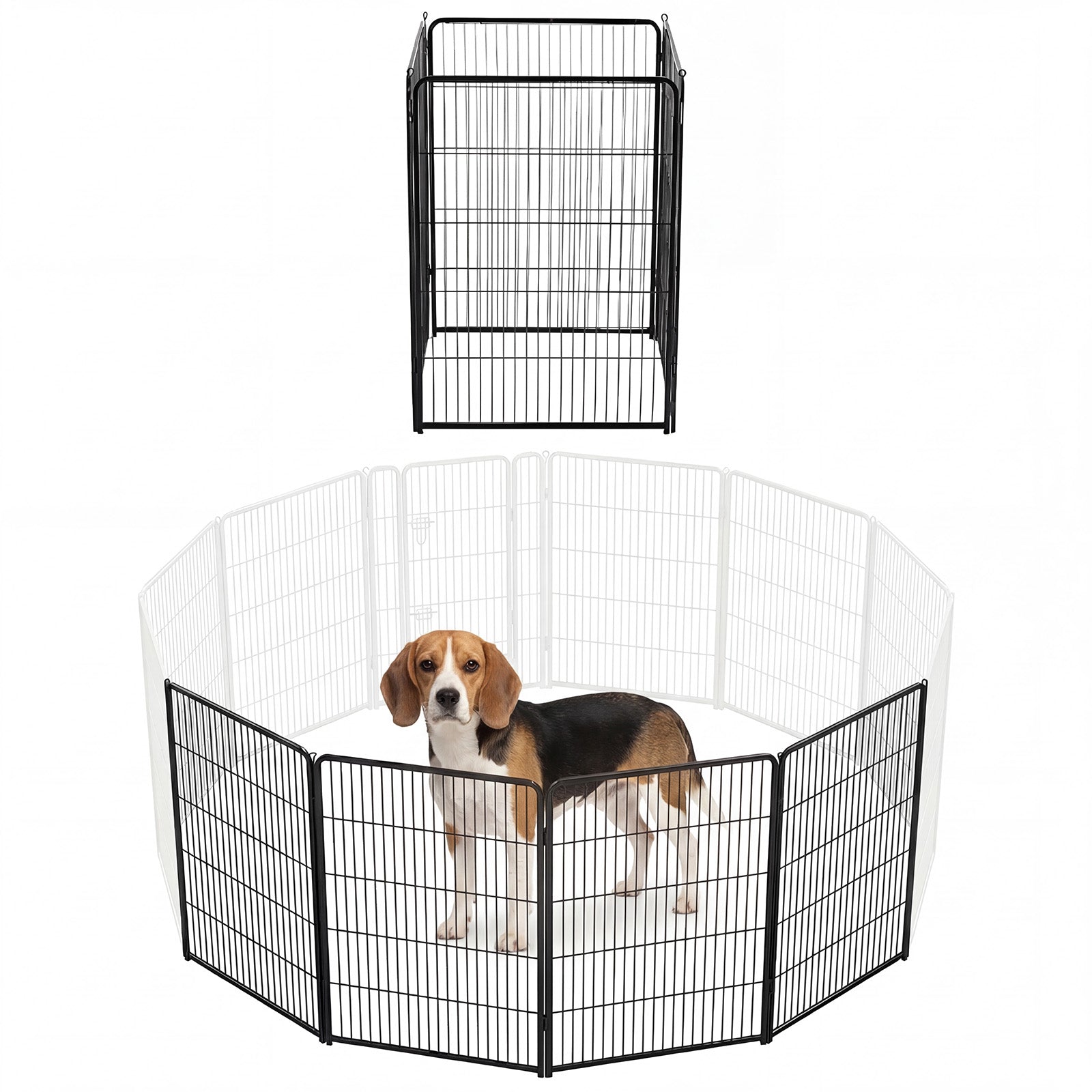 portable dog fence for rv camping travel foldable pet playpen