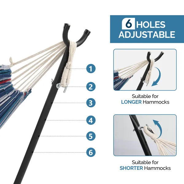 portable hammock with stand easy setup and durable frame
