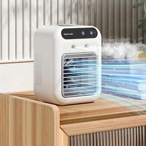 portable USB air conditioner mini air cooler fan for room office and car