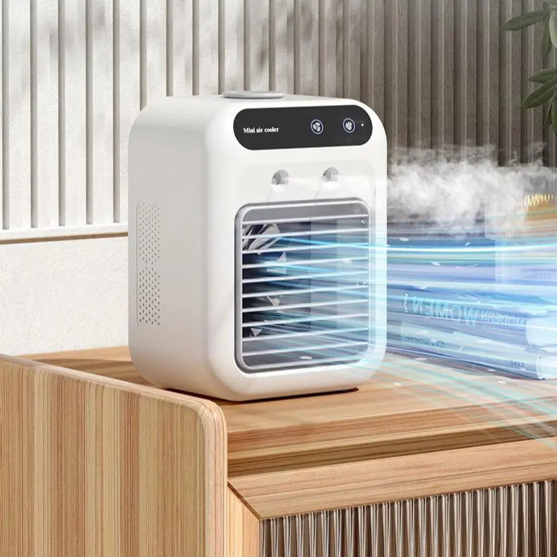 portable USB air conditioner mini air cooler fan for room office and car
