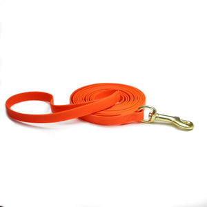Premium PVC dog rope leash with embossed grip design