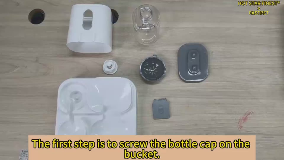 2 In 1 Gravity Pet Feeder And Water Dispenser For Cats And Small Pets
