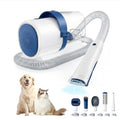 Professional dog grooming clippers with vacuum suction system