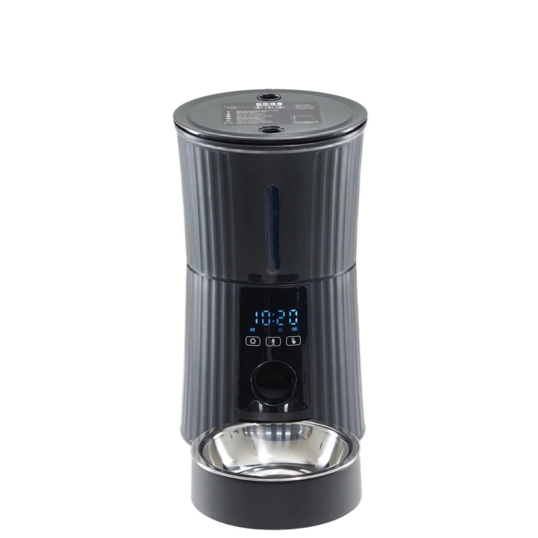 programmable cat feeder with timer and portion control