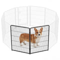 compact folded dog fence easy storage portable pet fencing
