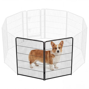 compact folded dog fence easy storage portable pet fencing