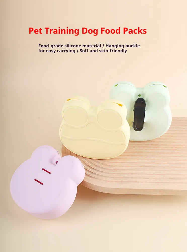Puppy training treat holder for reward based learning