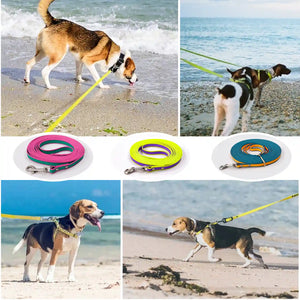 PVC waterproof dog training leash for outdoor use
