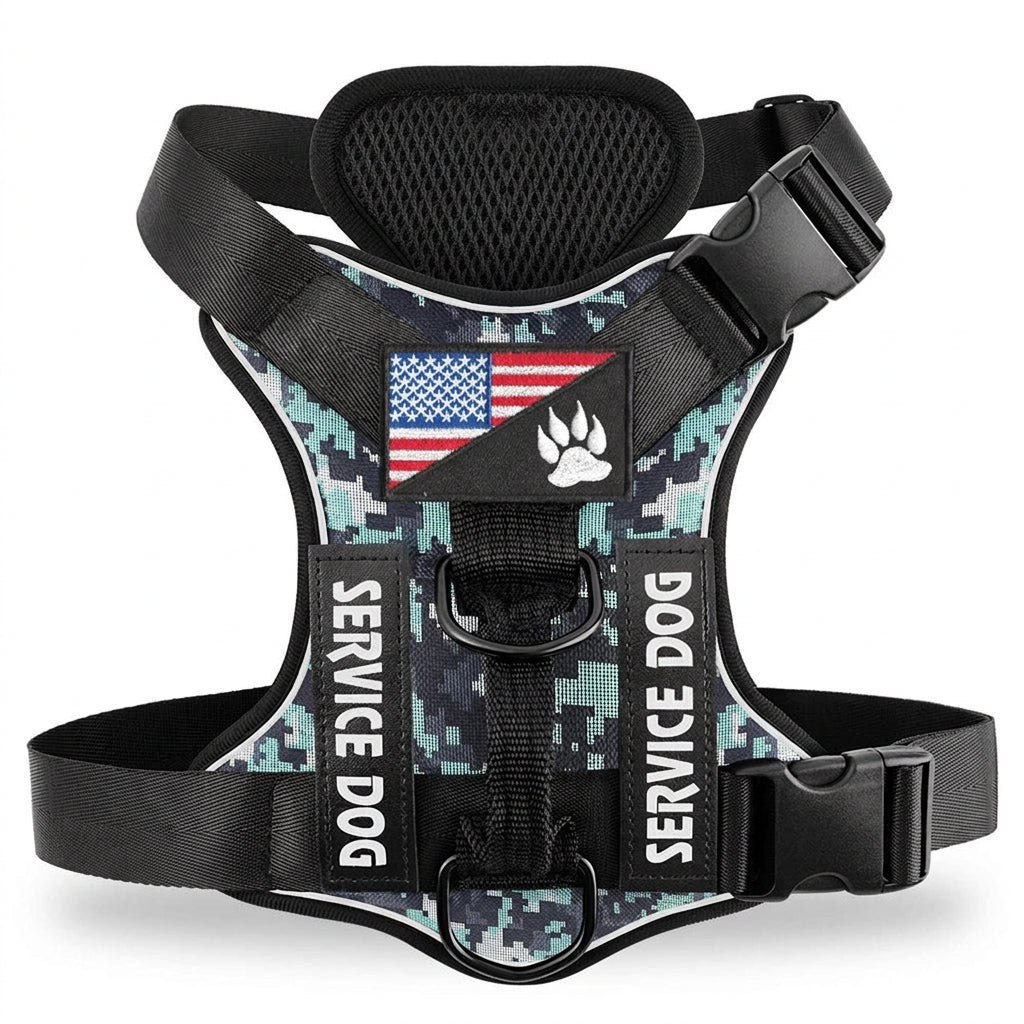 reflective breathable dog harness strap for outdoor walking