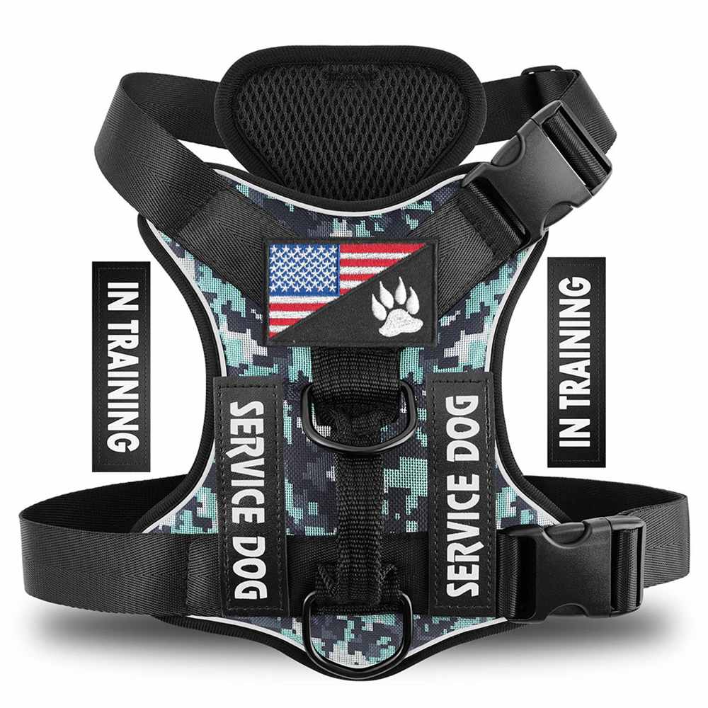 reflective breathable dog harness strap for outdoor walking