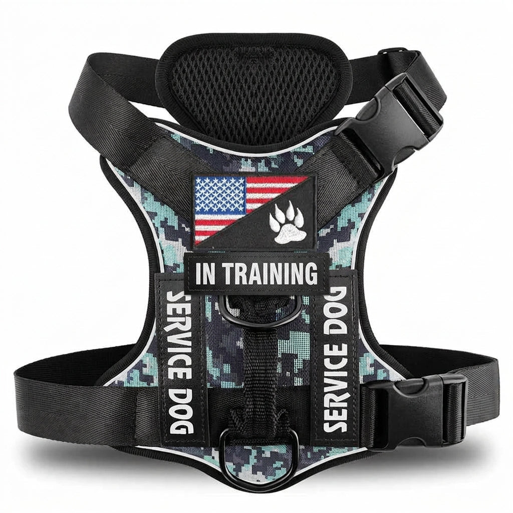 reflective breathable dog harness strap for outdoor walking