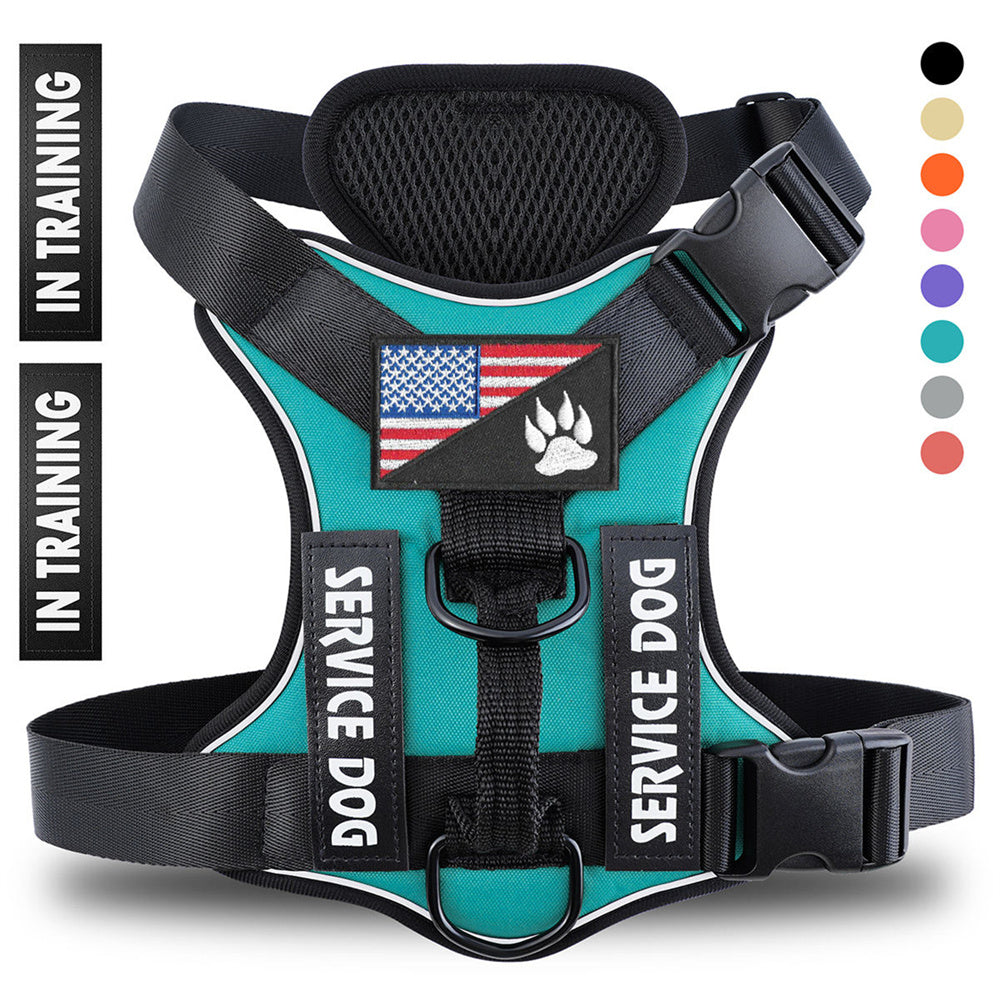 reflective pet harness for safe night walking