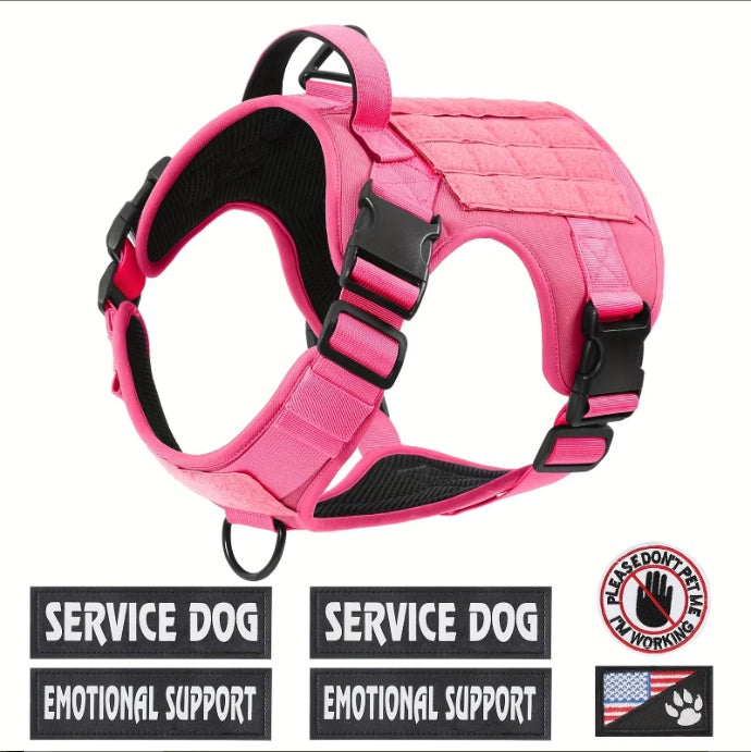 service dog harness vest for training and working dogs