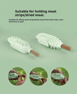 Food grade silicone dog teething toy for chewing