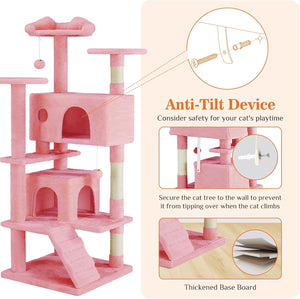 durable scratching post wrapped with natural sisal rope
