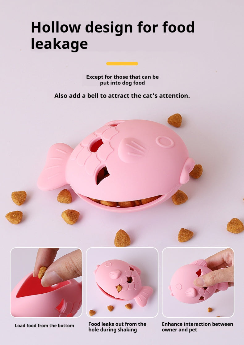 Slow feeder dog toy for boredom relief and mental stimulation