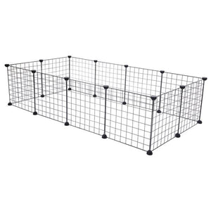 Small animal cage fence for indoor pets