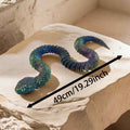 Snake shaped high fidelity decorative ornament