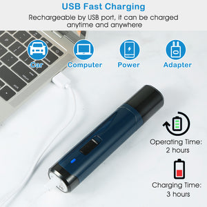 USB rechargeable pet nail grinder for safe claw trimming