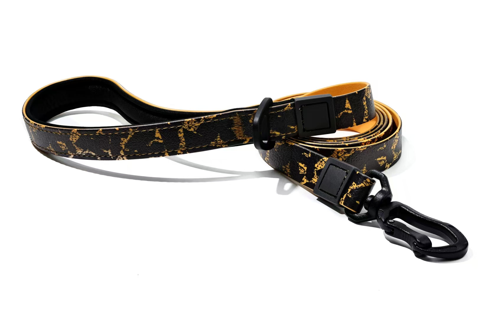 UV printed camouflage embossed dog leash set for outdoor walking