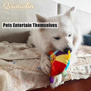 Washable plush pet toy for dogs