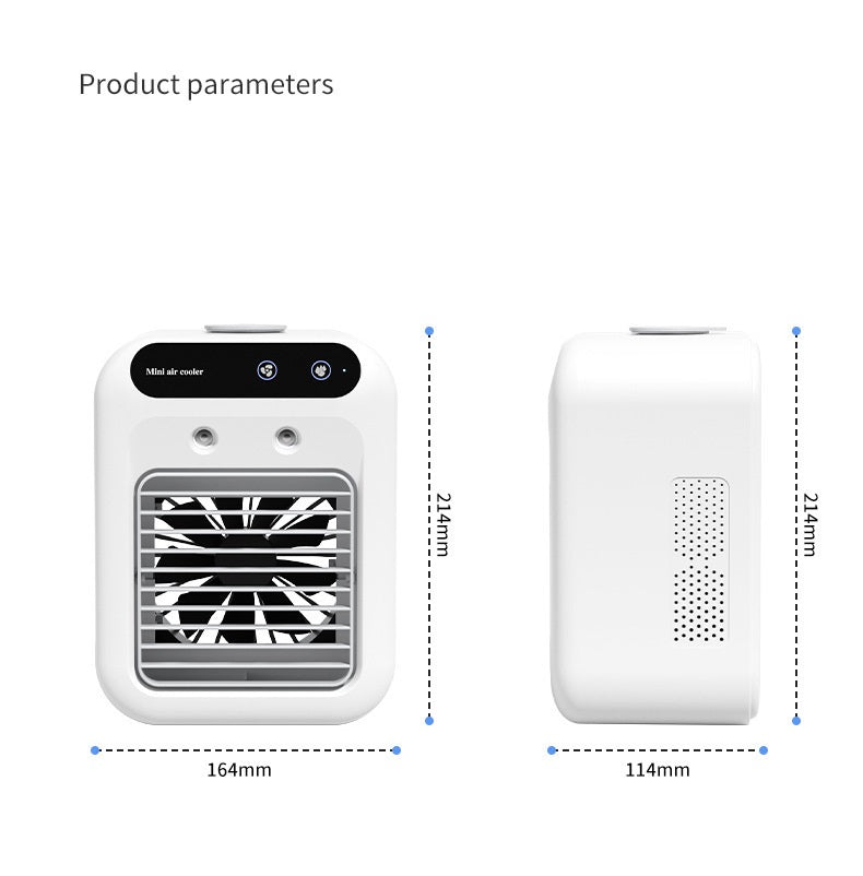 water cooling fan with mist technology for instant cooling