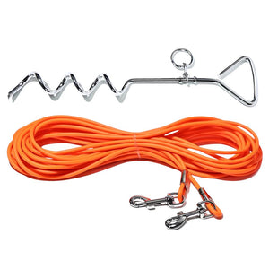 Waterproof heavy-duty pet cable for large and active dogs